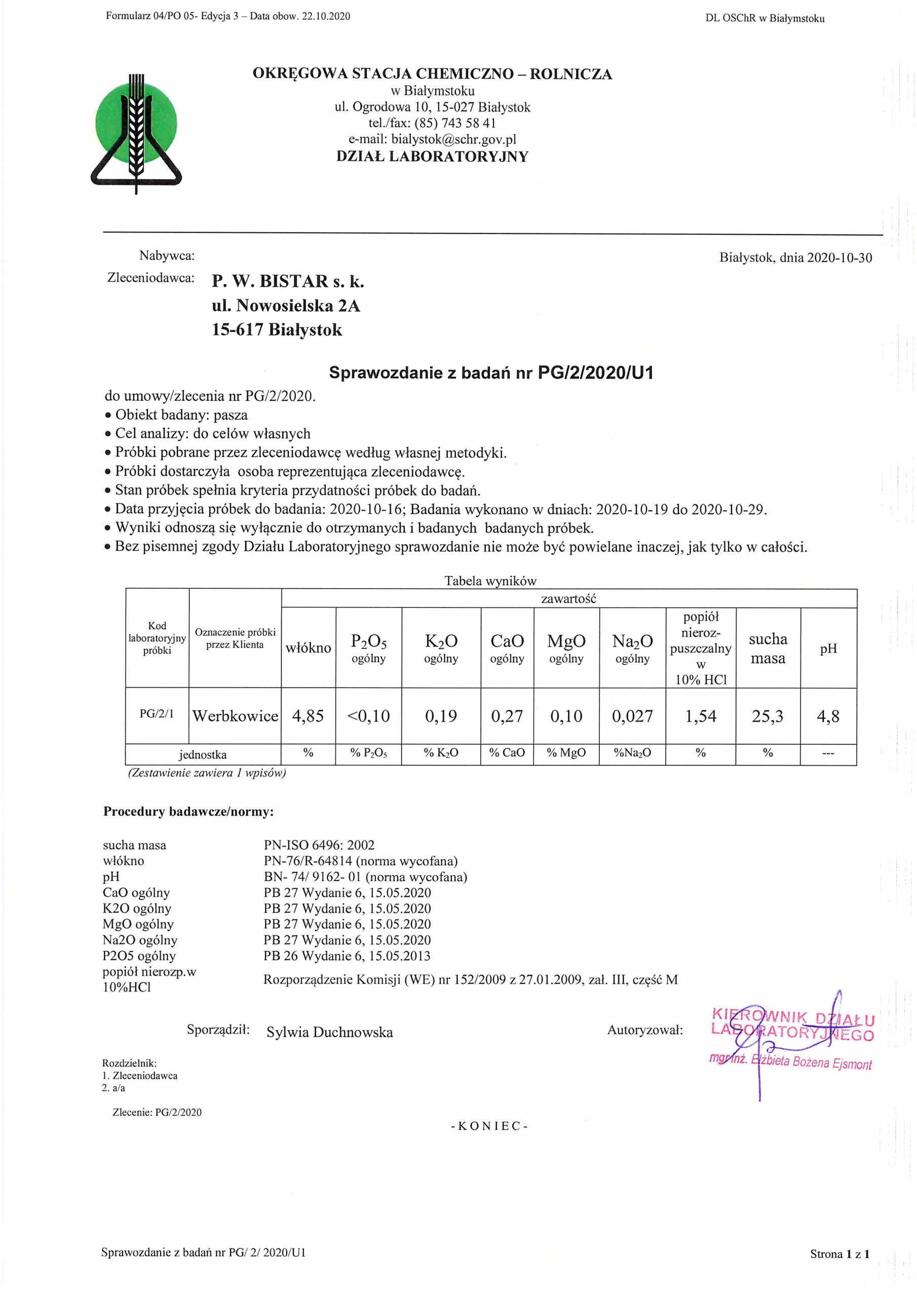 Protokół badań W_2_2020